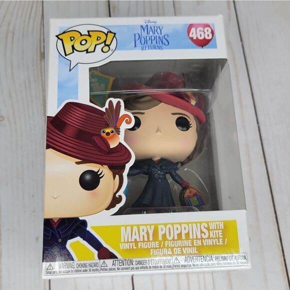 Funko Pop Mary Poppins 468 Collectible Bobblehead - Picture 1 of 6
